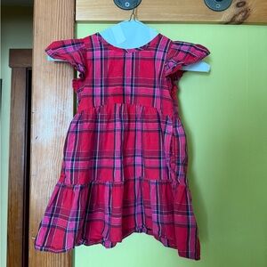 Plaid Red Kids Dress